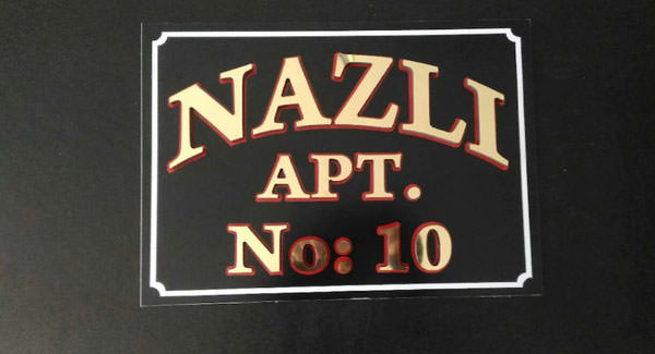 apartman tabelası, site tabelası